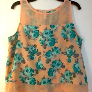 Sleeveless blouse